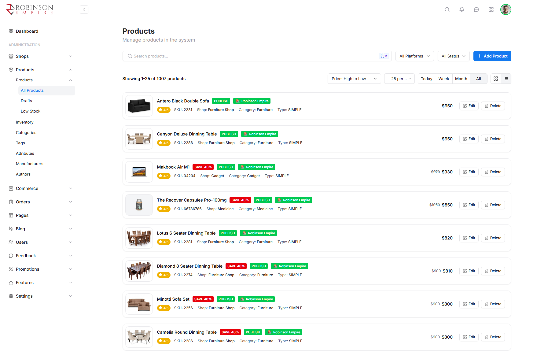 Register as Vendor visualization